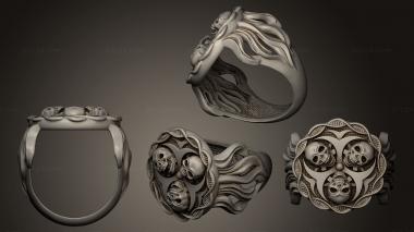 Jewelry rings Biohazard Warzone 3d model